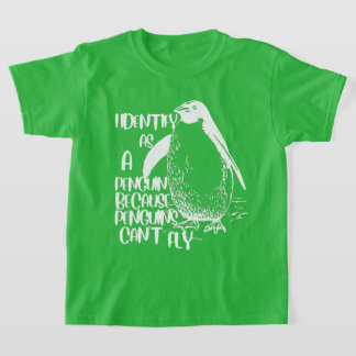 私はペンギンが飛べないのでペンギンと名乗る Tシャツ