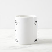 私はペンギンのサイズは短くはない コーヒーマグカップ (中央)