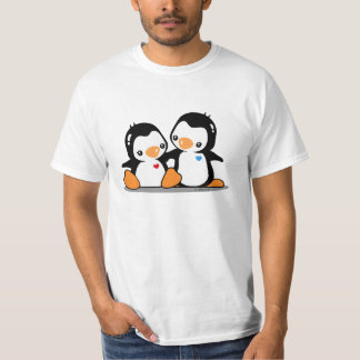 私はペンギンを愛します Tシャツ