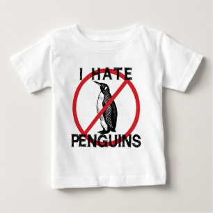 私はペンギンを憎みます ベビーTシャツ