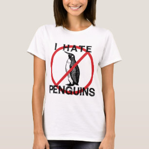 私はペンギンを憎みます Tシャツ
