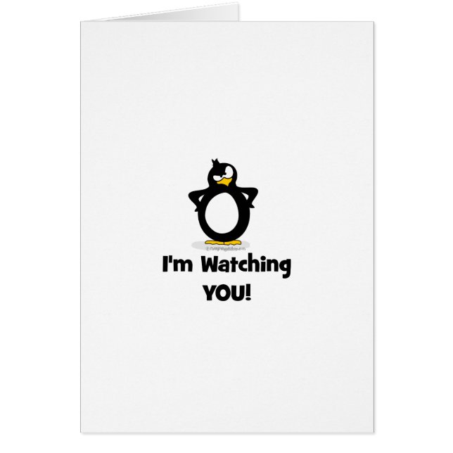 私はペンギン見ています (正面)