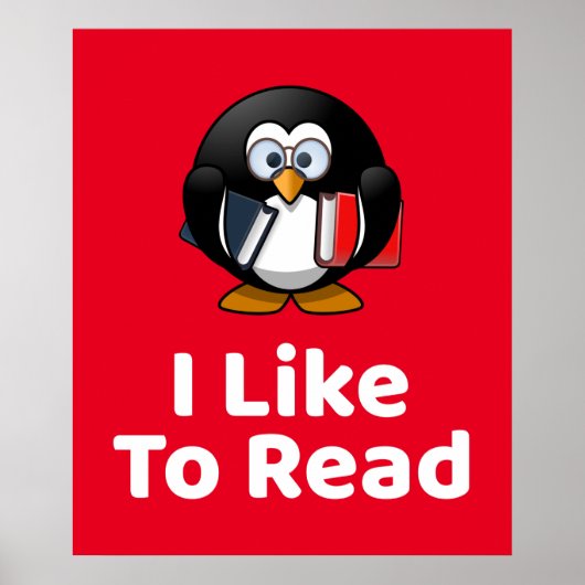 私はペンギン読のポスターが好き ポスター (正面)