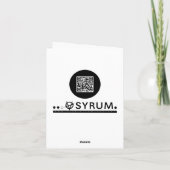 私はペーパー愛します カード (裏面)