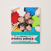 私はホキーポキータイポグラフィ引用文に中毒 ジグソーパズル (縦)