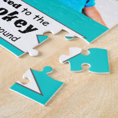 私はホキーポキータイポグラフィ引用文に中毒 ジグソーパズル (側面)