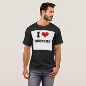 私はホタルを愛します Tシャツ (正面フル)