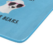 私はホッキョクグマが本当に好き カッティングボード (角)