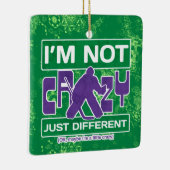 私はホッケー熱狂するゴアおもしろいリーオーナメント セラミックオーナメント (右)