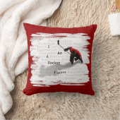 私はホッケー選手です クッション (ブランケット)