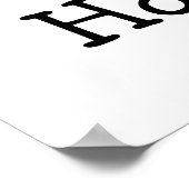 私はホットドッグが大好き ポスター (角)