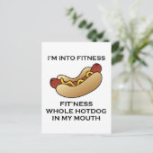 私はホットドッグフィットネスに夢中 シーズンポストカード (スタンド正面)