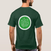 私はホツプのワイシャツを愛します Tシャツ (裏面)