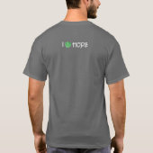 私はホツプ(Hopman 2)を愛します Tシャツ (裏面)