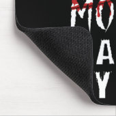 私はホラー映画&;私の犬の最後の分ハロ マウスパッド (コーナー)