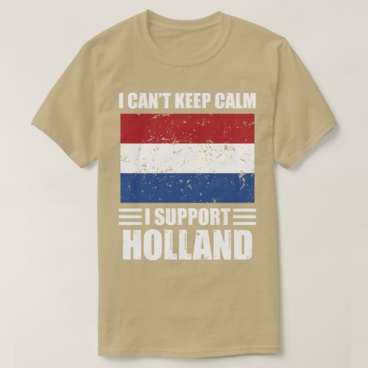 私はホラ保ンドサッカー界を支えて落ち着かない Tシャツ (デザイン正面)