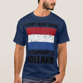 私はホラ保ンドサッカー界を支えて落ち着かない Tシャツ