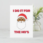 私はホーのアフリカ系アメリカ人サンタ・ホワイトのためにやっている シーズンカード (スタンド正面)