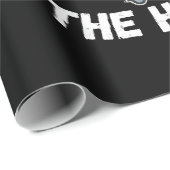 私はホーのクリスマスサンタおもしろいのためだ ラッピングペーパー (ロールコーナー)