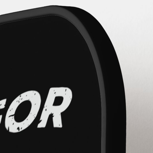 私はホーのクリスマスサンタのためにそれをするおもしろい ピックルボールラケット (左詳細)