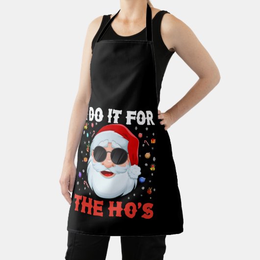 私はホーの不適切なクリスマスのためにおもしろいそれをする エプロン (インサイチュ)