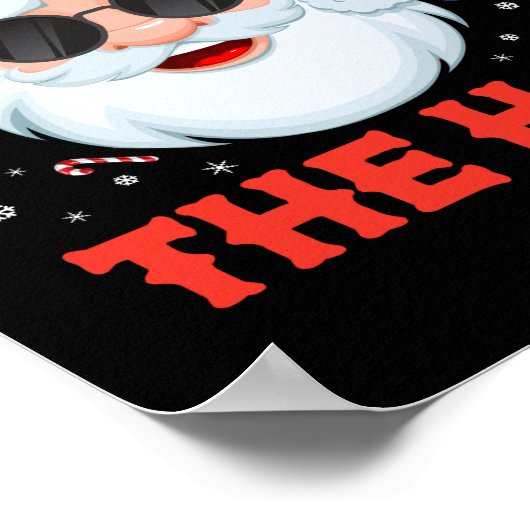 私はホーの不適切なクリスマスのためにおもしろいそれをする ポスター (角)