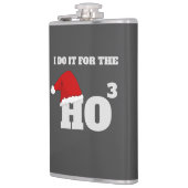 私はホーホーのクリスマスキャップおもしろい文字のためにそれをする フラスク (左)