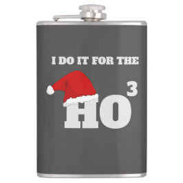 私はホーホーのクリスマスキャップおもしろい文字のためにそれをする フラスク