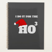 私はホーホーのクリスマスキャップおもしろい文字のためにそれをする プランナー手帳 (正面)