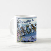 私はホーマーアラスカにむしろあります コーヒーマグカップ (正面左)