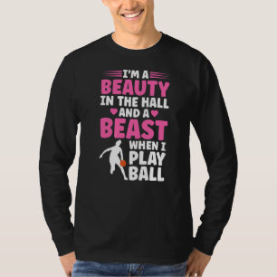 私はホールの美しいで、私はBの時遊は獣だ Tシャツ
