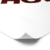 私はホールフーズおもしろいドヌプン大好き ポスター (角)