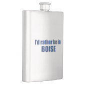 私はボイシのアイダホにいるほうがいい フラスク (右)
