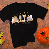 私はボオのためにここに来ている |ハロウィーンTシャツを飲む Tシャツ