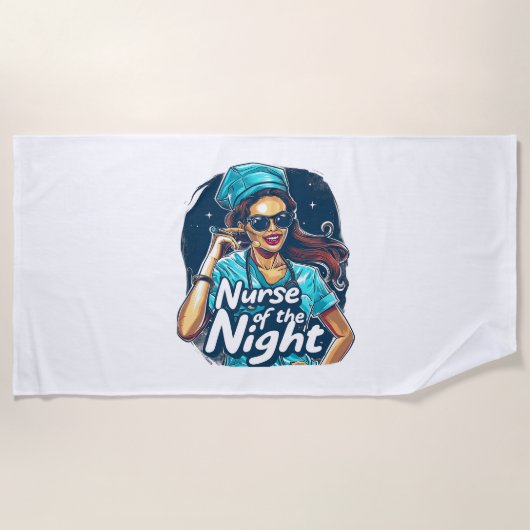 私はボオスのために来た ビーチタオル (正面)