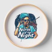 私はボオスのために来た 壁時計 (正面)