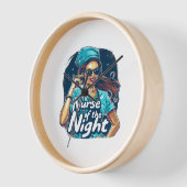 私はボオスのために来た 壁時計 (傾斜)