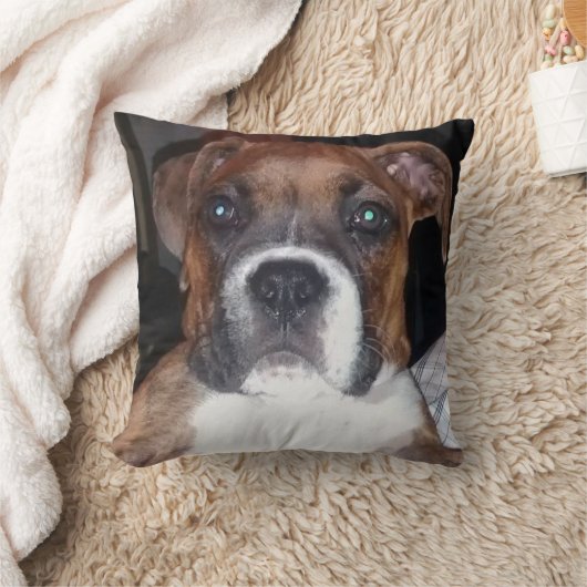 私はボクサーの枕を愛します クッション (ブランケット)
