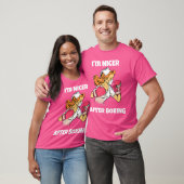 私はボクシング看護トレーニングボクサーおもしろいの後が優しい Tシャツ (ユニセックス)