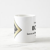 私はボスです コーヒーマグカップ (中央)