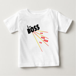 私はボスです ベビーTシャツ