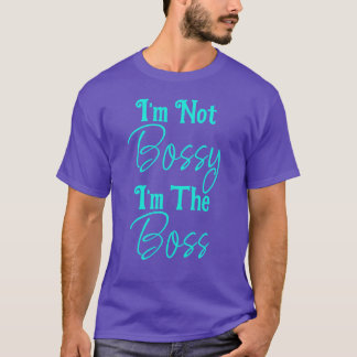 私はボスではなくてボスです CBDOilPrincess Tシャツ