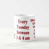 私はボスのコーヒー・マグです コーヒーマグカップ (中央)