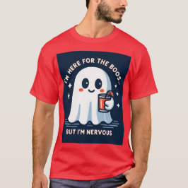 私はボスの為にここに来たが緊張している Tシャツ