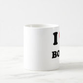 私はボスを愛します コーヒーマグカップ (中央)