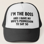 私はボス キャップ (正面)