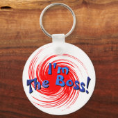 私はボス キーホルダー (正面)