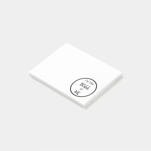 私はボス ポストイット (アングル)