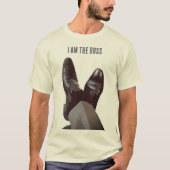"私はボス" Tシャツ (正面)