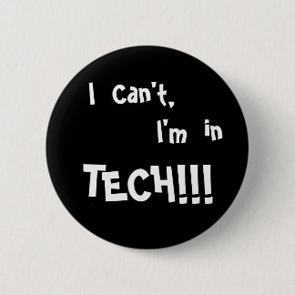 私はボタンがかかることができません 缶バッジ